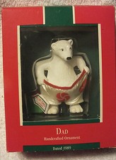 Hallmark Ornament 1989 Dad