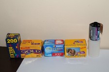 5 Pellicules couleur périmées C41