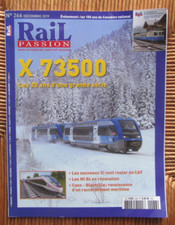 Rail Passion N°266 X73500 SNCF MI84 RATP