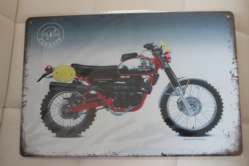 Plaque publicitaire moto - publicitaire,