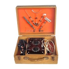 HOLO ELECTRON - ANCIENNE VALISE MALETTE L'ÉLECTROTHÉRAPIE MATÉRIEL MÉDICAL 