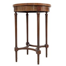 Sellette de style Louis XVI époque fin XIXème en acajou