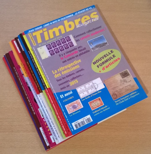 Timbres magazine année - timbres, 2016