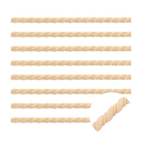 8pcs moulure bois décorative - bois,