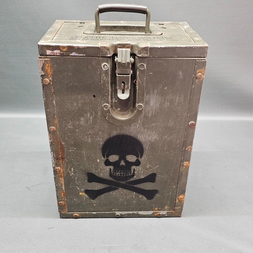 Caisse militaire bois x - caisse,