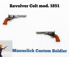 2 x PISTOLETS COLT MOD. 1851