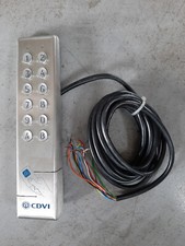 Clavier digicode - inox - étroit - électronique intégrée - PROFIL100 CDVI