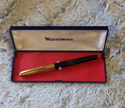 Stylo waterman plume or - waterman,