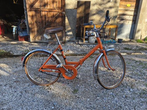 Velo ancien pliant motobecane - ancien,
