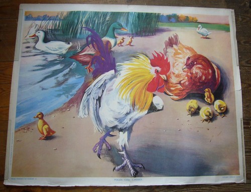 Ancien tableau affiche - ancien, /