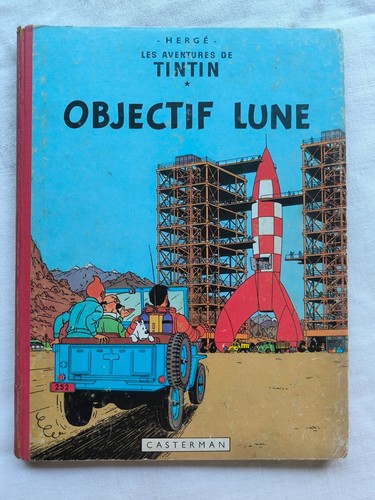 Tintin ancienne objectif - bd,