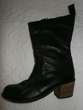 Bottes femme noires à talon
