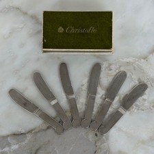 Suite de 6 couteaux Christofle