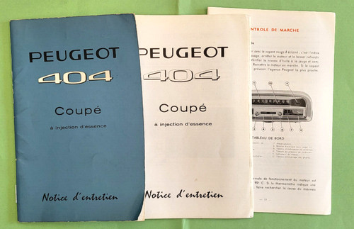 Peugeot 404 coupé a - peugeot,