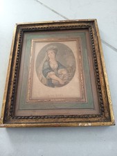 GRAVURE ANCIENNE EN COULEURS