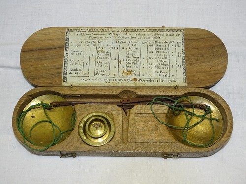 Ancienne balance changeur - -ancienne,