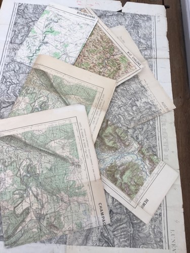 Lot cartes anciennes - 7,
