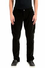 Dolce & Gabbana Men's Brown Velour Casual Pants Size 32 36 38 40