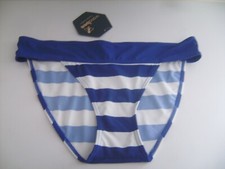 Bas de bikini "Wanabee" bleu