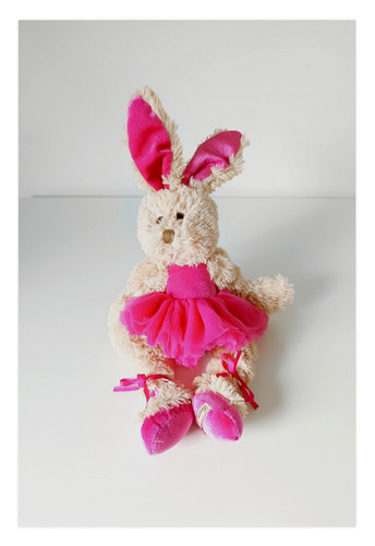Peluche doudou lapin beige - peluche/doudou,