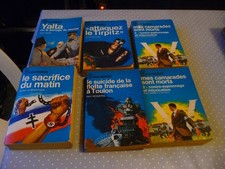 6 romans j'ai lu WW2 derniere guerre annees 60/70