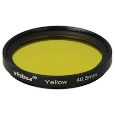Filtre couleur jaune objectif