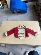 Ancien habit de poupée tenue de majorette des années 50