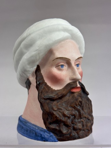 Ancienne boite porcelaine - en,