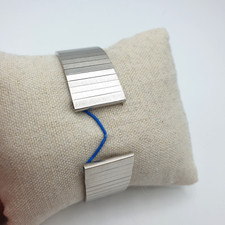 Bracelet De Montre Acier Inoxydable Vintage Boucle Déployant Rechange  18mm Neuf