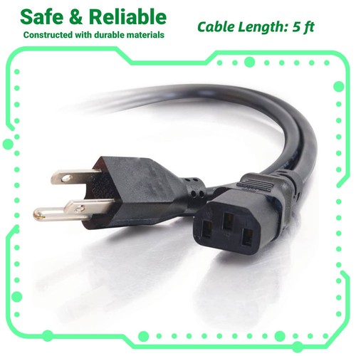 5ft power cord fits for - fits,