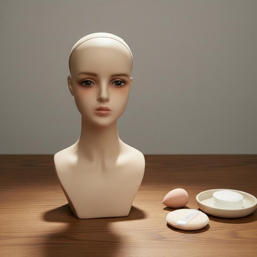 Tête mannequin femme - mannequin,