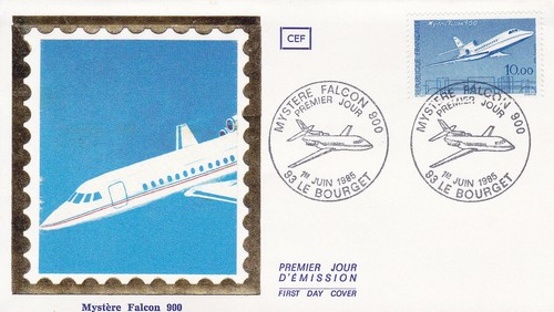 Enveloppe 1er jour avion - 1er,