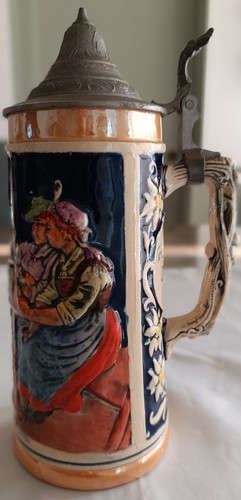 Chope bière ancienne - chope,