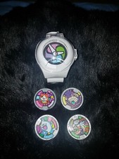 Montre Yo Kai Watch + 4 médaillons 
