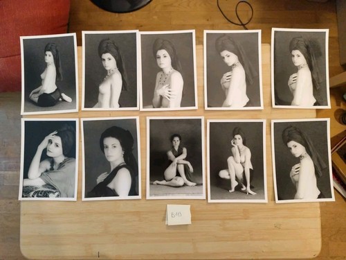 Lot de10 photos nu - ,