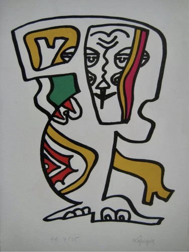 Lithographie originale - , de