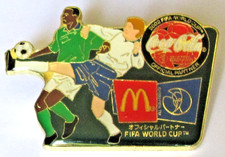 6-Pin's FIFA WORLD CUP JOUEURS COCA COLA MCDONALD'S Signé 1999 FIFA  #5/16