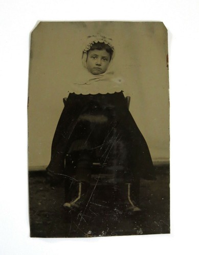 Ferrotype portrait enfant - ferrotype,, portrait,