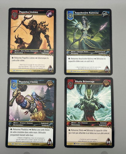 Cartes wow géante dark - cartes,