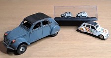 Lot de 4 Citroën 2 CV dont