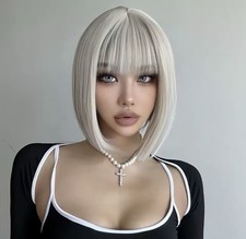 Perruque Carré Femme Blonde