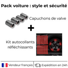 Pack voiture : capuchons de