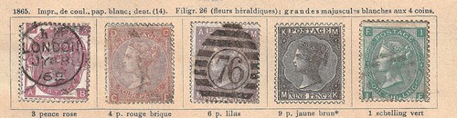 Royaume uni timbres - !, anciens