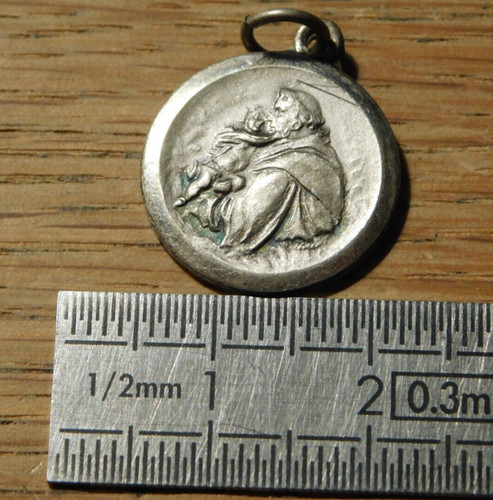 Vintage medaille jesus - vintage,