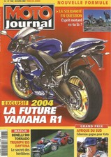 MOTO JOURNAL N°1566 YAM R1 / BENELLI 900 TORNADO VS TRIUMPH 955 DAYTONA