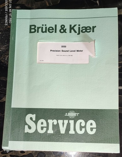Bruel kjaer 2232 précision - &,