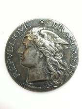 Piece Monnaie Médaille argent