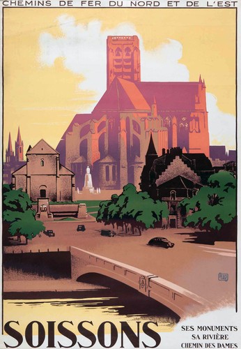 Affiche chemin fer nord - affiche,