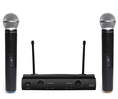 Dual wireless microphone - dual,