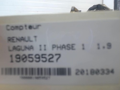 Compteur renault laguna - compteur,